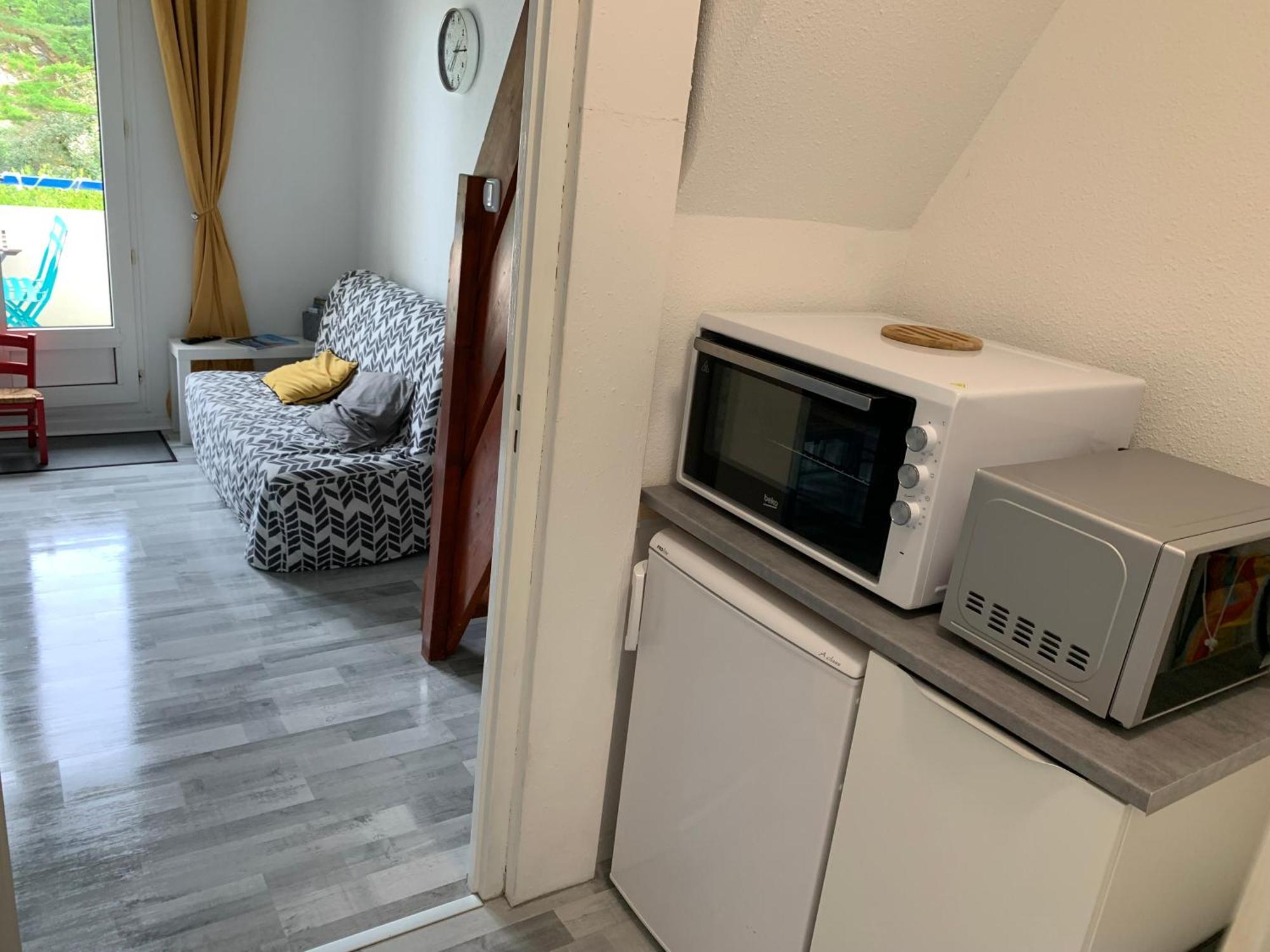 Studio Duplex Vue Mer 100M De La Plage Saint-Nic Zewnętrze zdjęcie